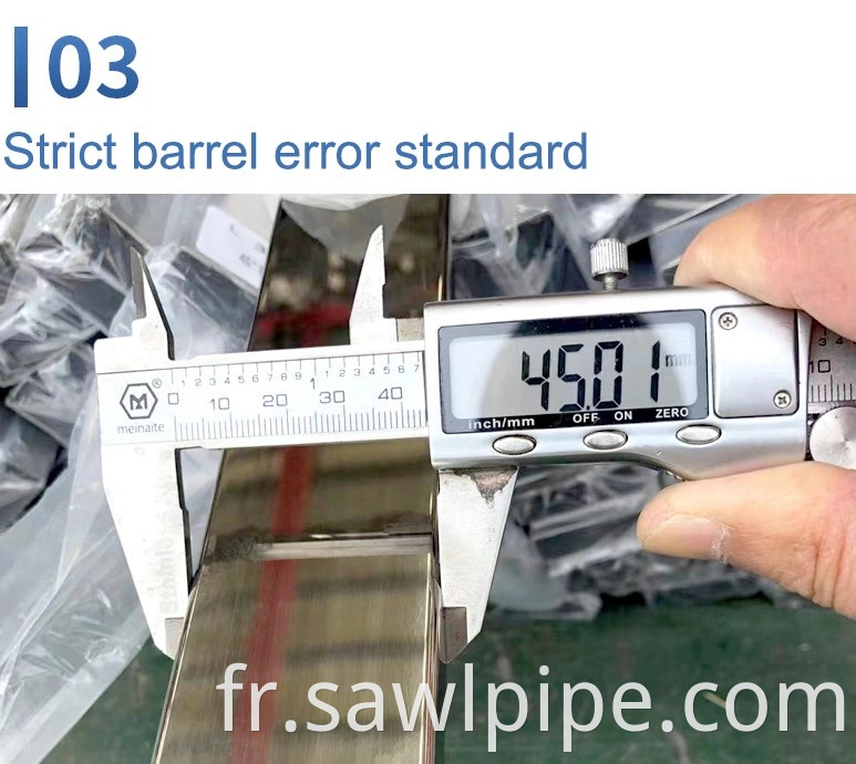 ASTM 304L Pièce soudé en acier inoxydable